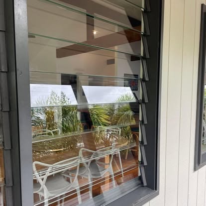 Window Cleaning Before